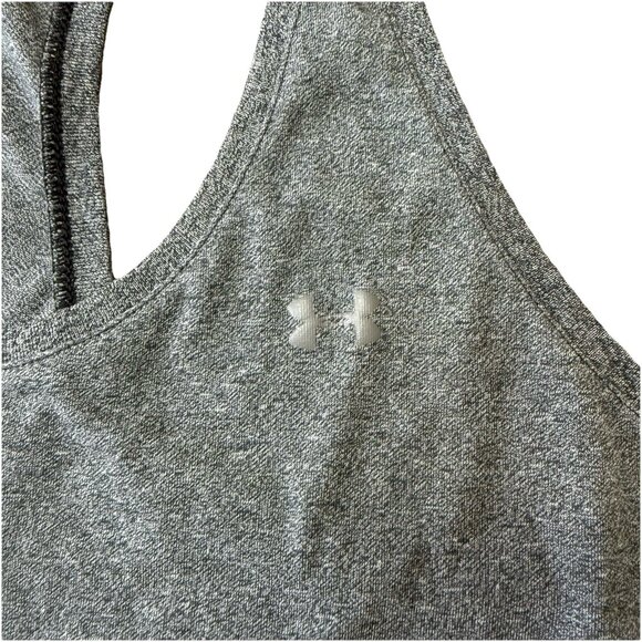 Under Armour Tank Top Men XL Sleeveless Threadborne Gray - Picture 3 of 7